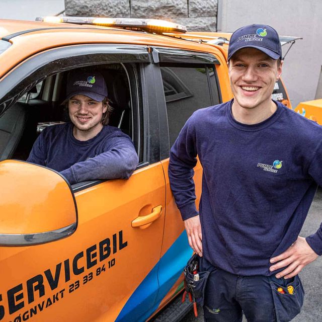 Ansatte på et oppdrag